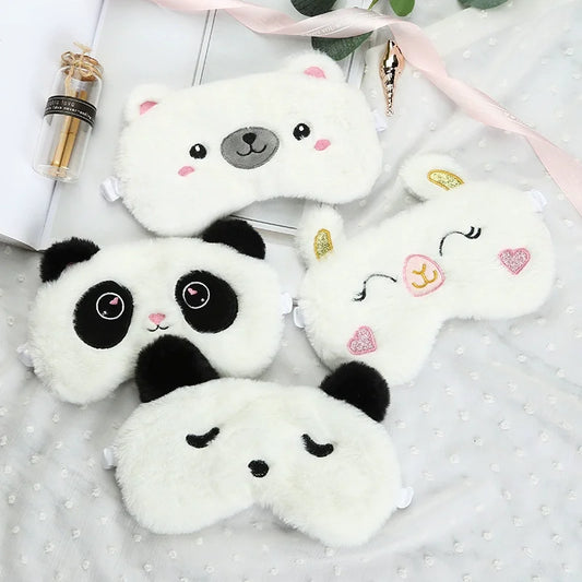 Cute Plush Sleep Mask