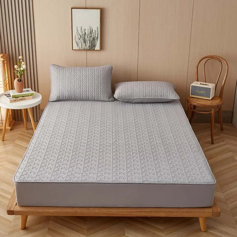 Pure Cotton Anti-bacterial Quilted Mattress Cover