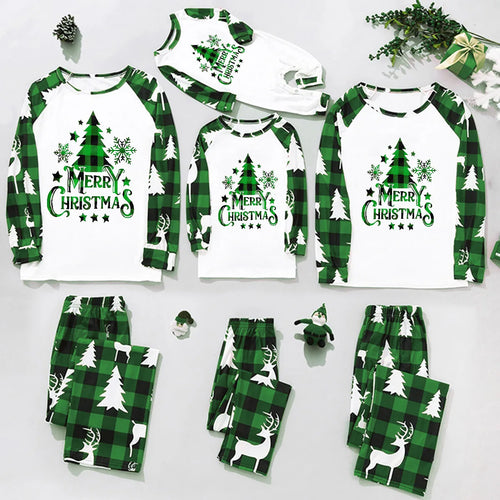 Christmas Matching Family Pajamas Set – Including Mom, Dad, Kids, Baby & the Dog!
