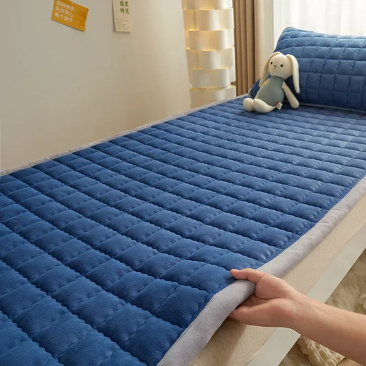 Winter Flannel Soft Mattress Topper