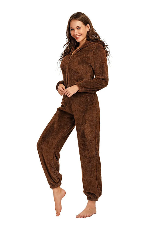 Warm Plush Winter Pajama Onesies