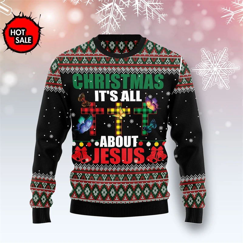 Men Women Holiday Party Xmas Sweatshirts