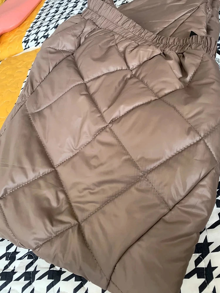 Winter Thick Harem Capris Pants
