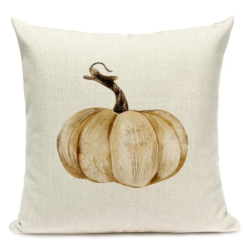 Autumn Pumpkin Cushion Cover