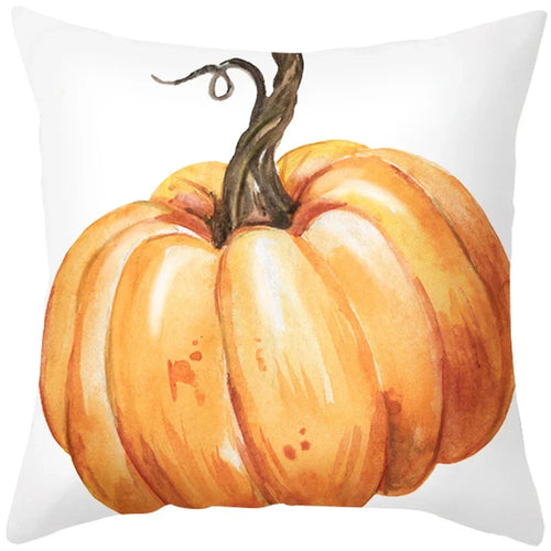 Autumn Fall Pumpkin Pillow Case