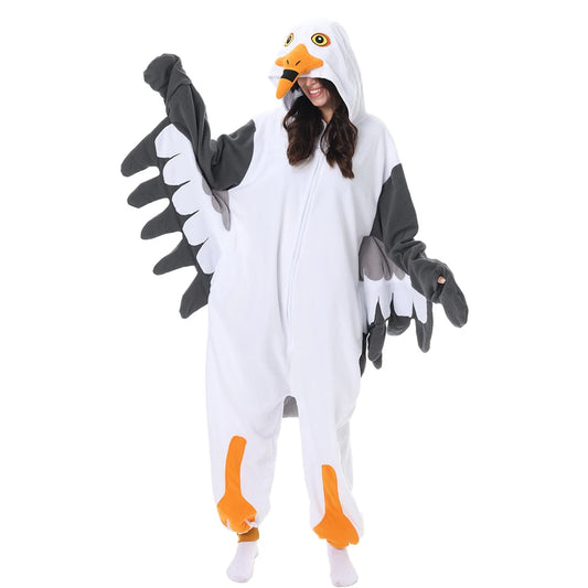 Seagull Halloween Onesie – Waddle Into Comfort and Caw-splay Fun