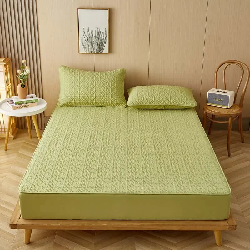 Pure Cotton Anti-bacterial Quilted Mattress Cover