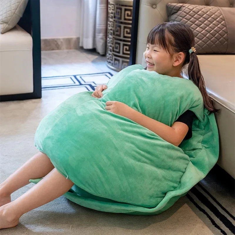 Turtle Shell Plush Pillow