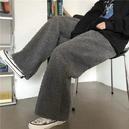 Winter Fluffy Thick Sweatpants