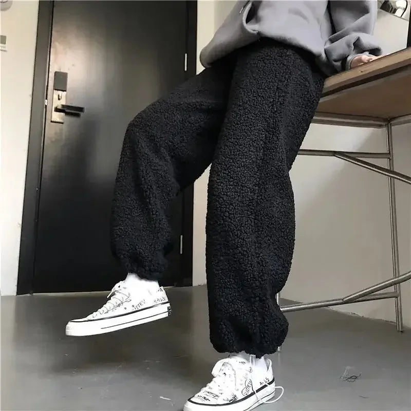 Winter Fluffy Thick Sweatpants