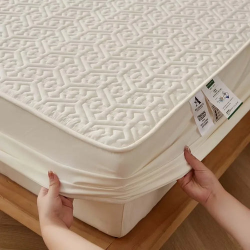Pure Cotton Anti-bacterial Quilted Mattress Cover