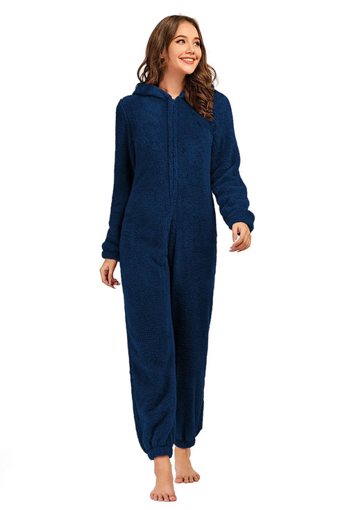 Warm Plush Winter Pajama Onesies