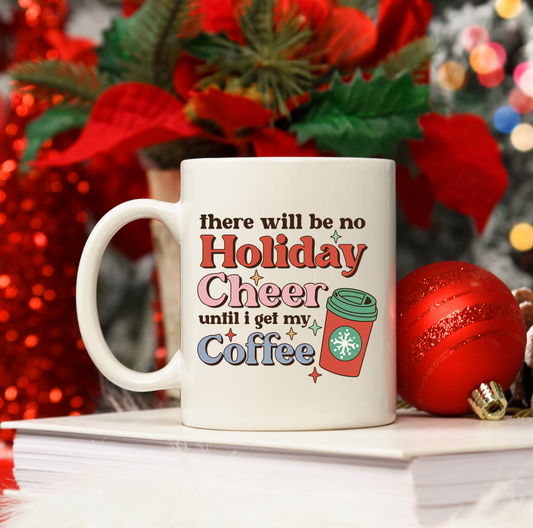 Coffee and Holiday Cheer Christmas Mug – Sip the Season in Style!