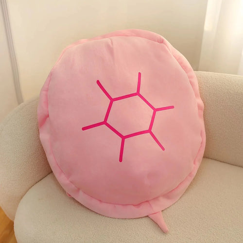 Turtle Shell Plush Pillow