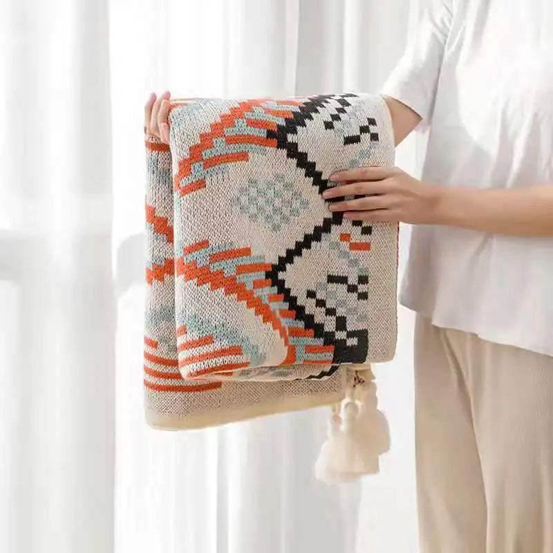 Nordic Style Knitted Blankets