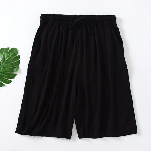 Casual Sleep Shorts for Men Plus Size