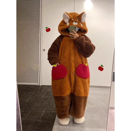 Adult Raccoon Onesies Pajamas