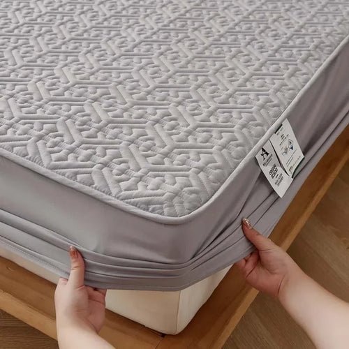 Pure Cotton Anti-bacterial Quilted Mattress Cover