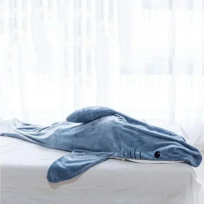 Cartoon Shark Sleeping Bag Pajamas