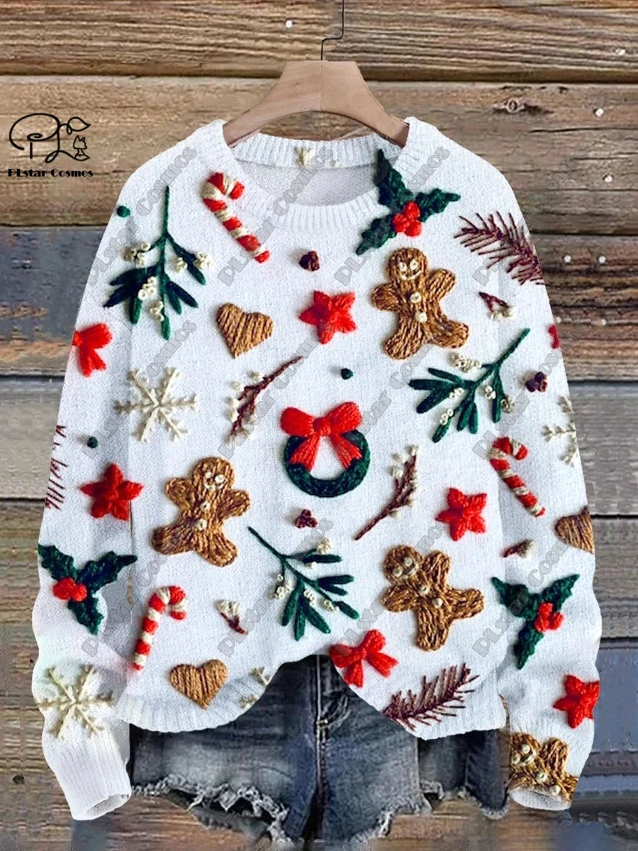3D Printed Ugly Christmas Sweater – Festive Flair Meets Cozy Comfort!
