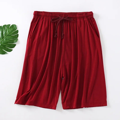 Casual Sleep Shorts for Men Plus Size