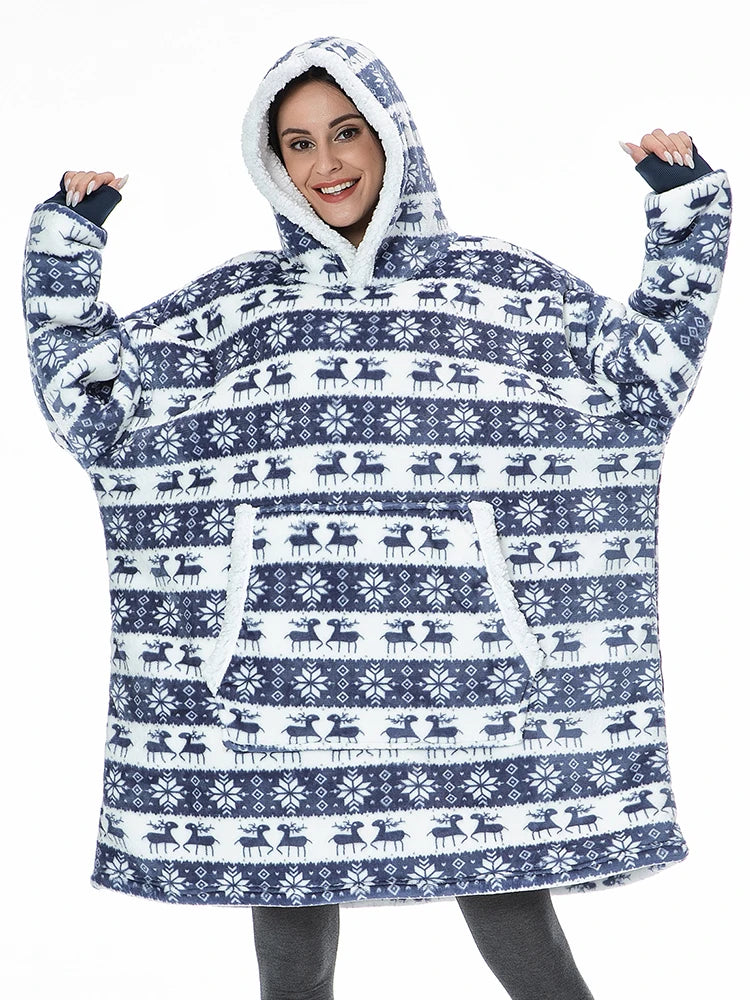 Hoodie Blanket for Women
