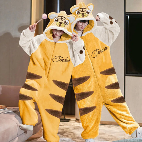 Cute Couples Pajama Onesies