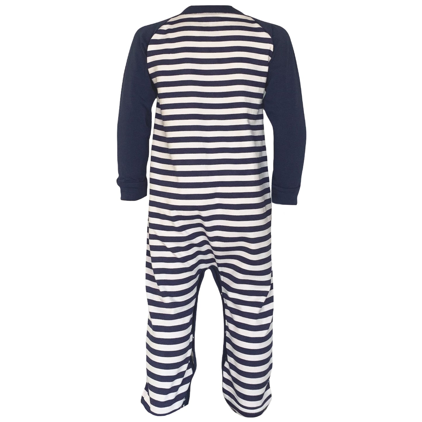 AnnLoren Boys Long Sleeve Turkey Football Romper