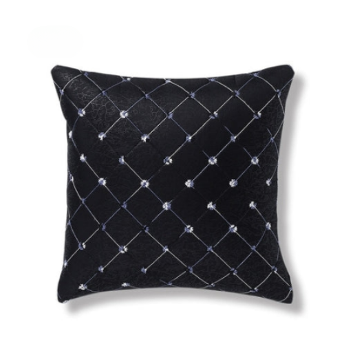 Fashion Grid Bed Sofa Throw Pillow