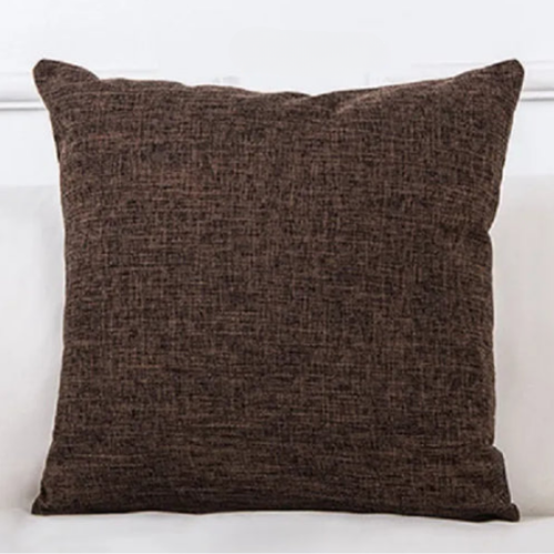 Solid Linen Sofa Throw Pillow Cover – Effortless Style, Everyday Comfort