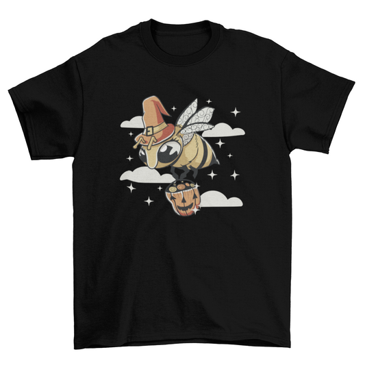 Halloween Bee T-shirt – Sweet, Spooky, and Un-Bee-lievably Cute