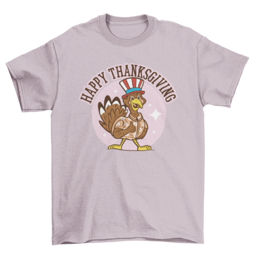 Patriot Thanksgiving T-shirt – Festive, Fun, and Feathered Comfort