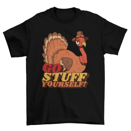 Funny Anti-Thanksgiving T-Shirt | Playful & Comfy Holiday Tee