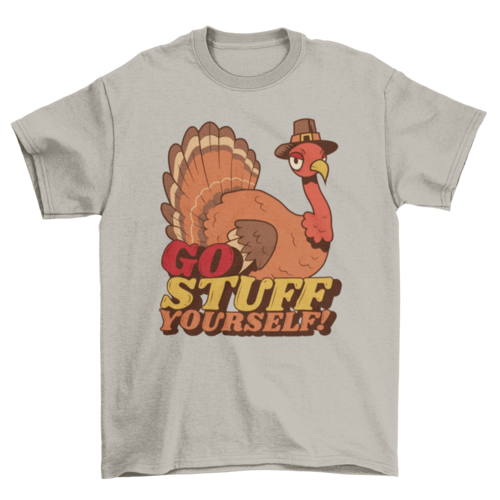 Funny Anti-Thanksgiving T-Shirt | Playful & Comfy Holiday Tee