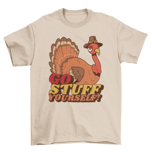 Funny Anti-Thanksgiving T-Shirt | Playful & Comfy Holiday Tee