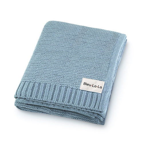 Organic Cotton Luxury Knit Baby Swaddle Blanket