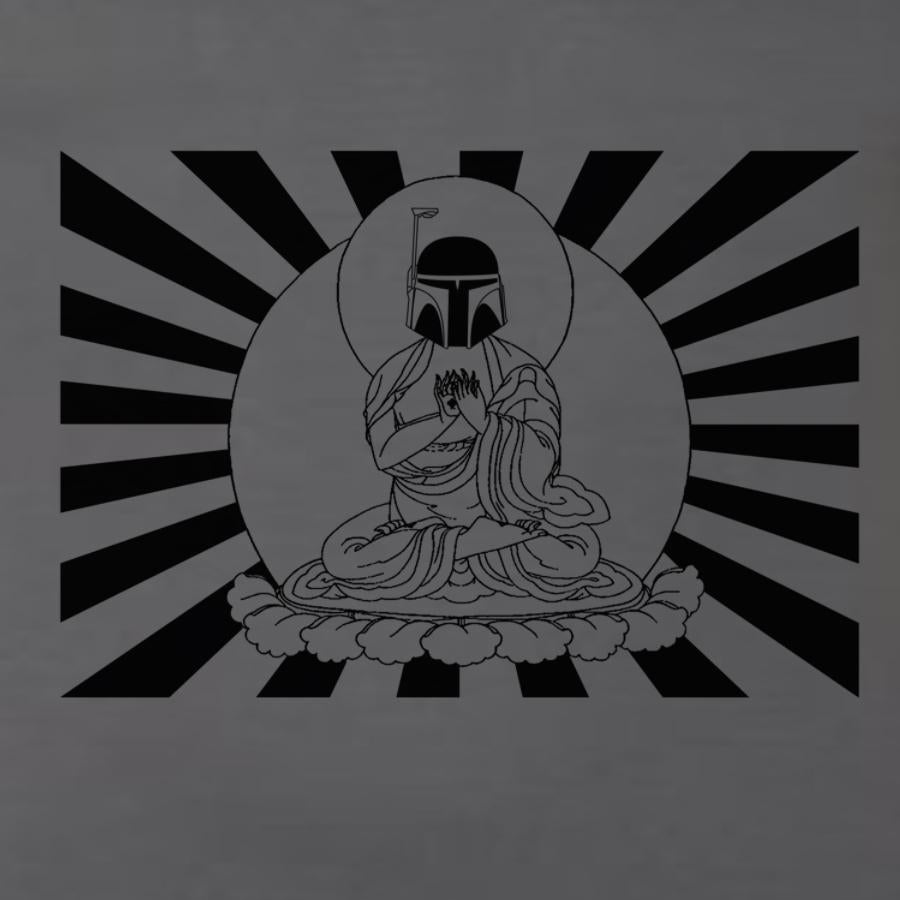 Star Wars Bobba Fett Buddha T-shirt