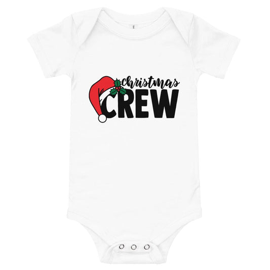 Christmas Crew Onesie – Festive Baby Bodysuit for Holiday Cheer