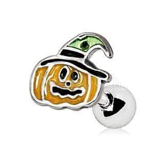 Halloween Pumpkin Cartilage Earring – A Little Pumpkin Spice for Your Piercing