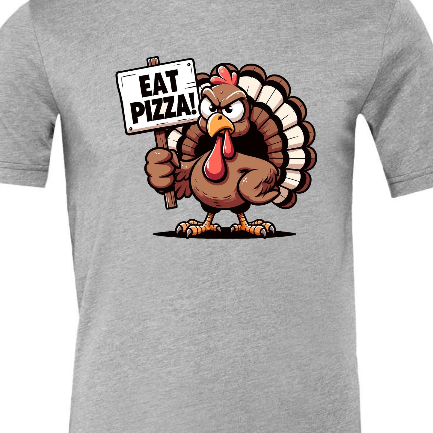 Eat Pizza Turkey Boycotting Thanksgiving T-Shirt – Comfort Meets Holiday Rebellion