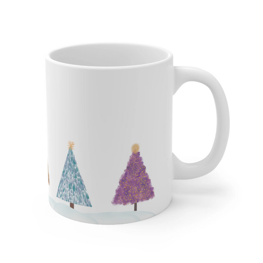 Christmas Tree Holiday Mug – Sip the Season in Style!