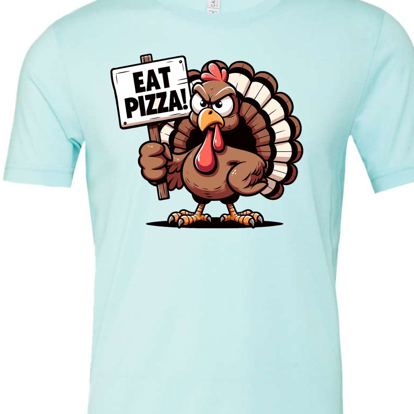Eat Pizza Turkey Boycotting Thanksgiving T-Shirt – Comfort Meets Holiday Rebellion