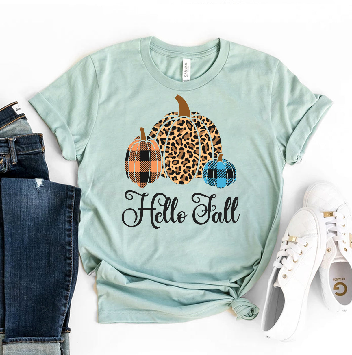 Hello Fall T-shirt – Cozy Autumn Comfort You Can Wear