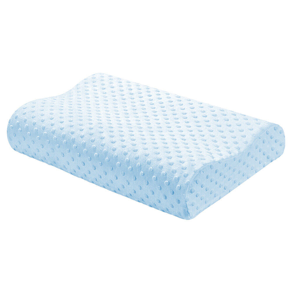 Contour Memory Foam Pillow with Orthopedic Head, Neck and Back Support