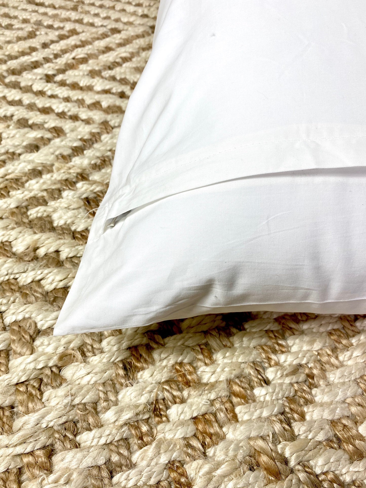54"x 20” Cotton Body Pillow Cover | Various Colors