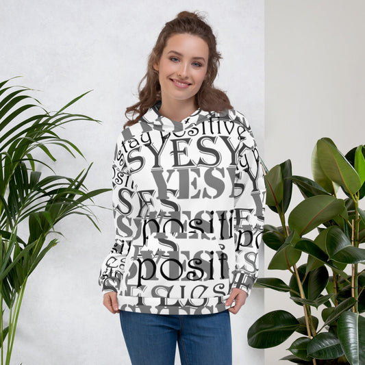 Stay Positive Unisex Hoodie – Feel-Good Fashion You Can Nap In