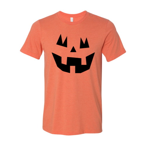 Halloween Pumpkin T-shirt – Classic Bella+Canvas Unisex Tee for Festive Comfort