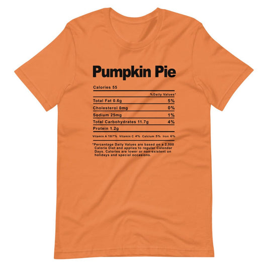 Pumpkin Pie Thanksgiving Tee – Festive Comfort in Every Slice
