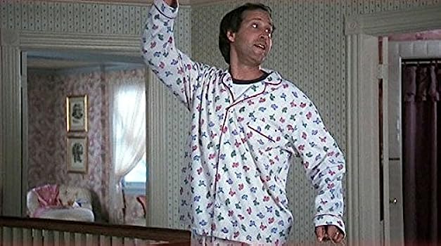 What is on Clark Griswold's pajamas? A closer look at this holiday icon's sleepwear