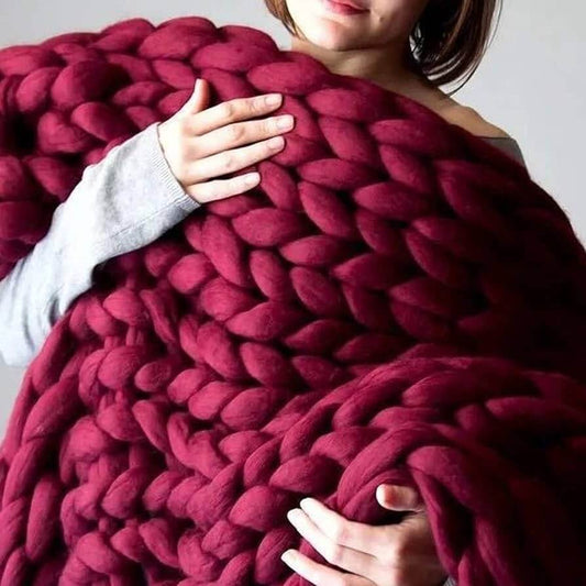 Chunky Blanket for Better Sleep: Weight & Texture Facts